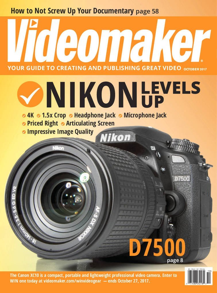 Videomaker Magazine | Make Videos Like A Pro - DiscountMags.com