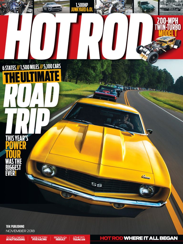 Hot Rod Magazine Custom Roadsters Classic Muscle Cars 