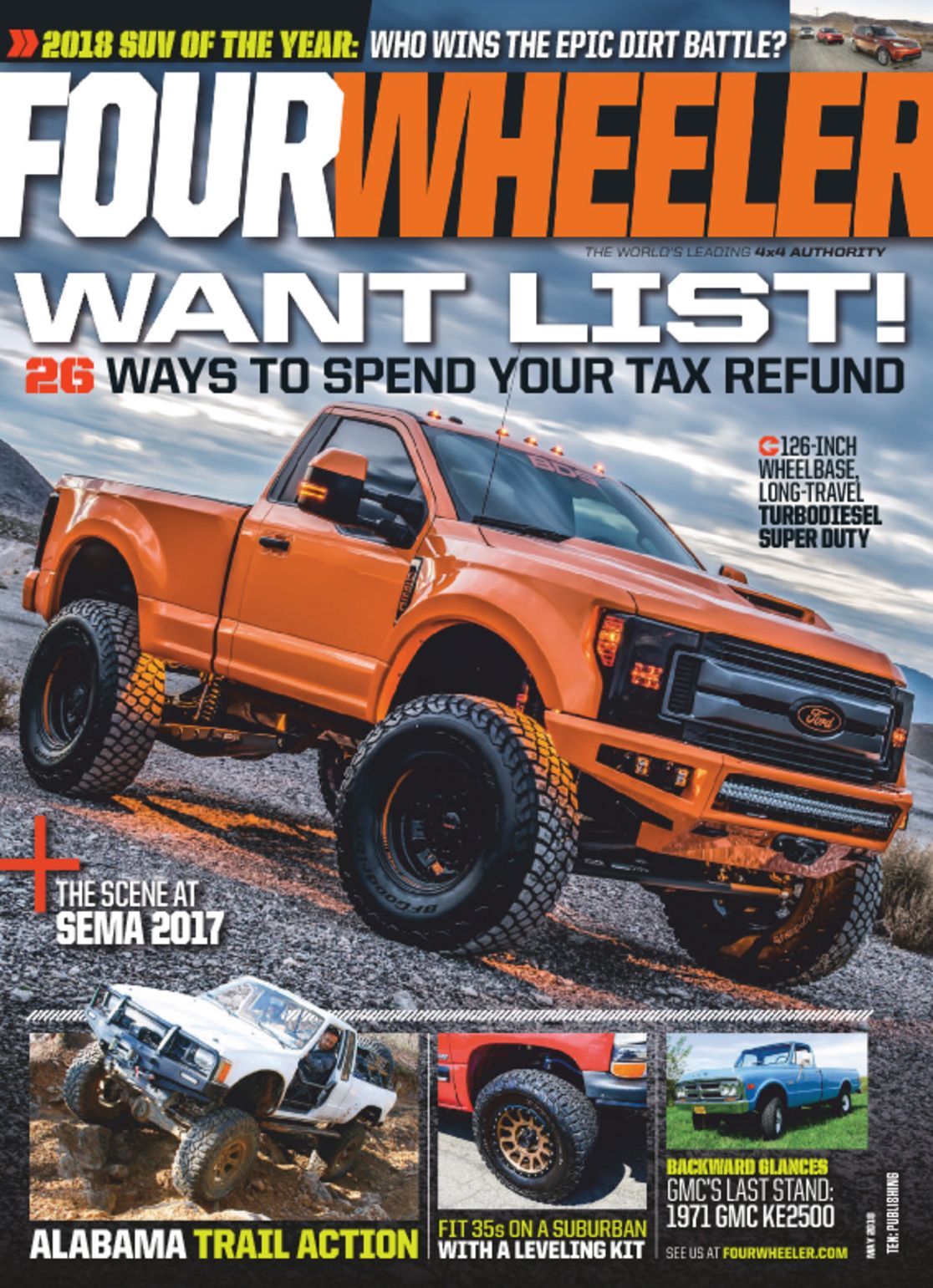 Four Wheeler Magazine | For Four Wheel Drive Enthusiasts - DiscountMags.com