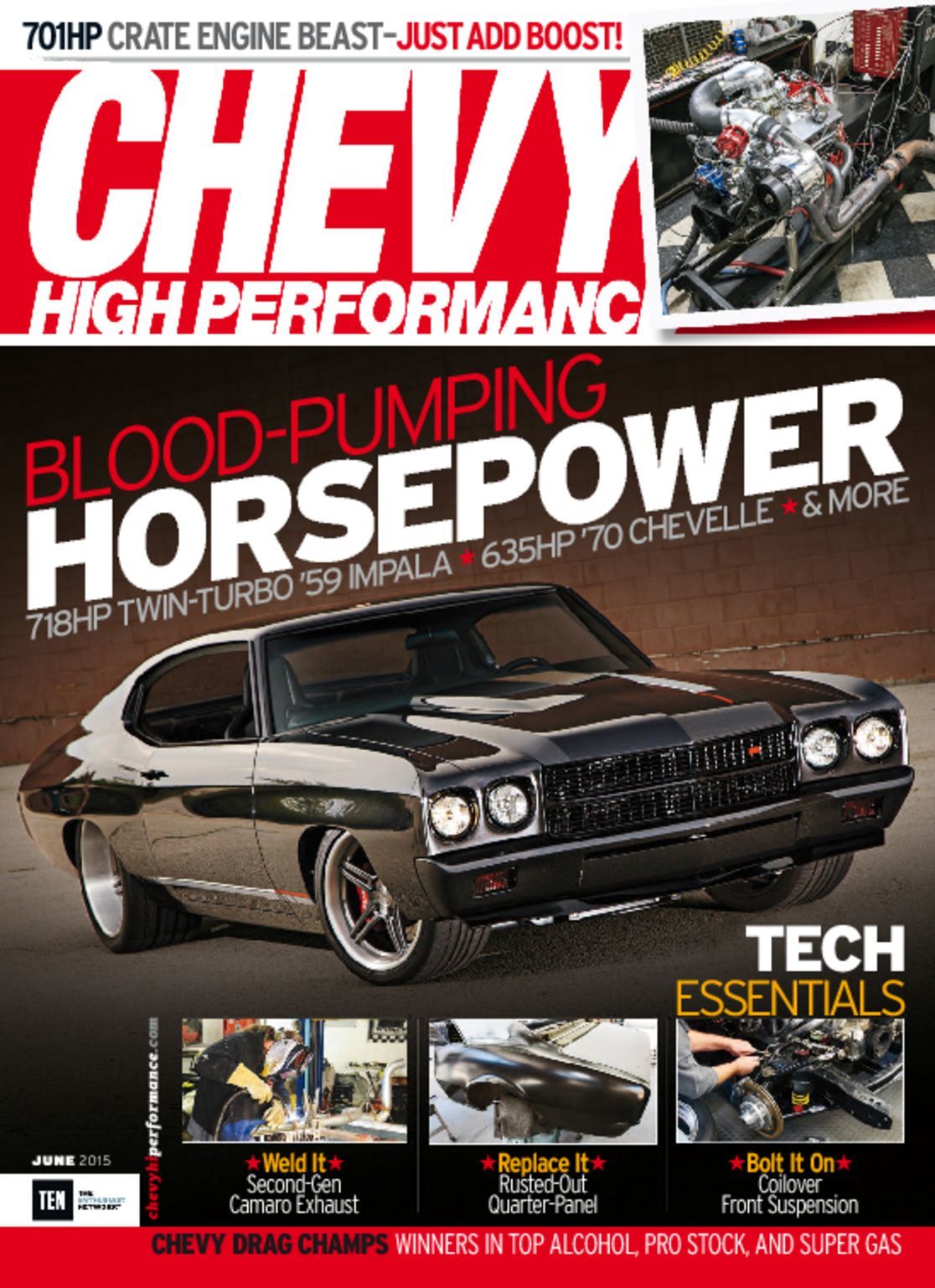 Chevy High Performance Magazine | The Best of Chevrolet - DiscountMags.com