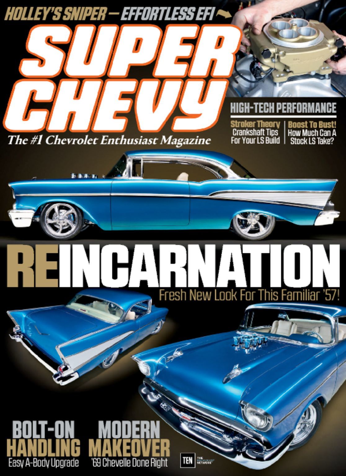 Super Chevy Magazine cover