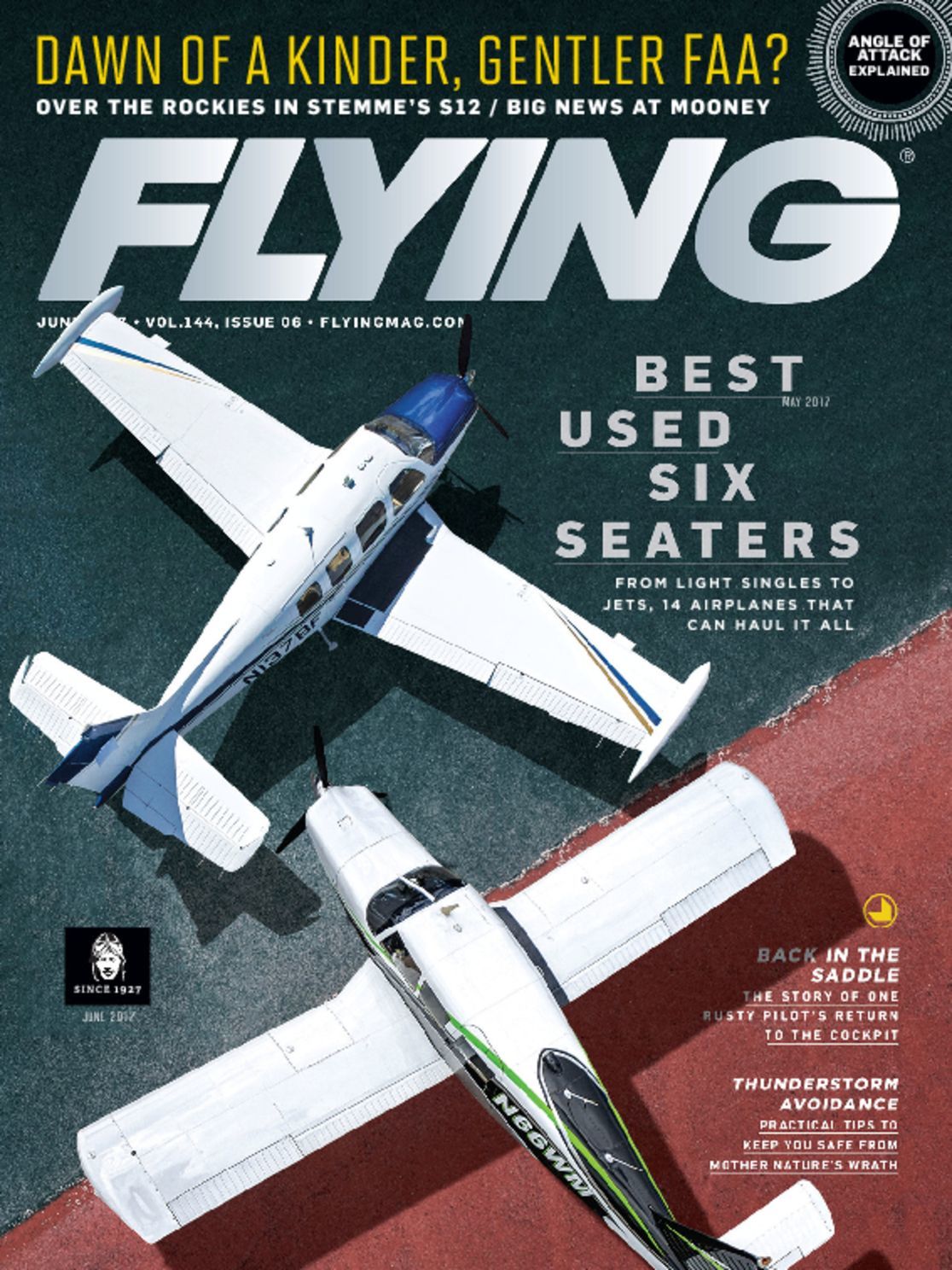 Flying Magazine Aviation News DiscountMags Com   5669 Flying Cover 2017 June 1 Issue 