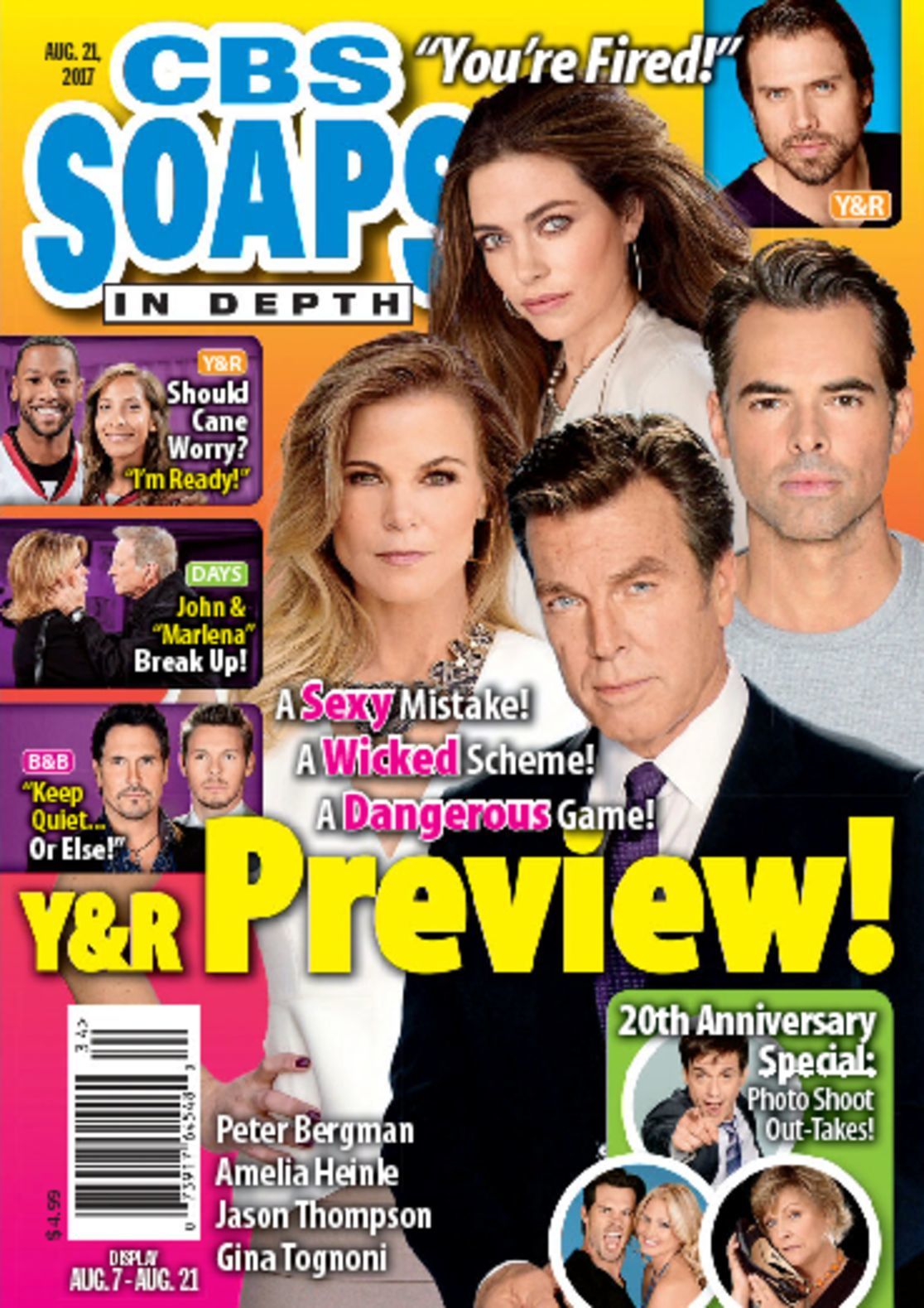 Cbs Soaps In Depth Magazine (digital) - Discountmags.com