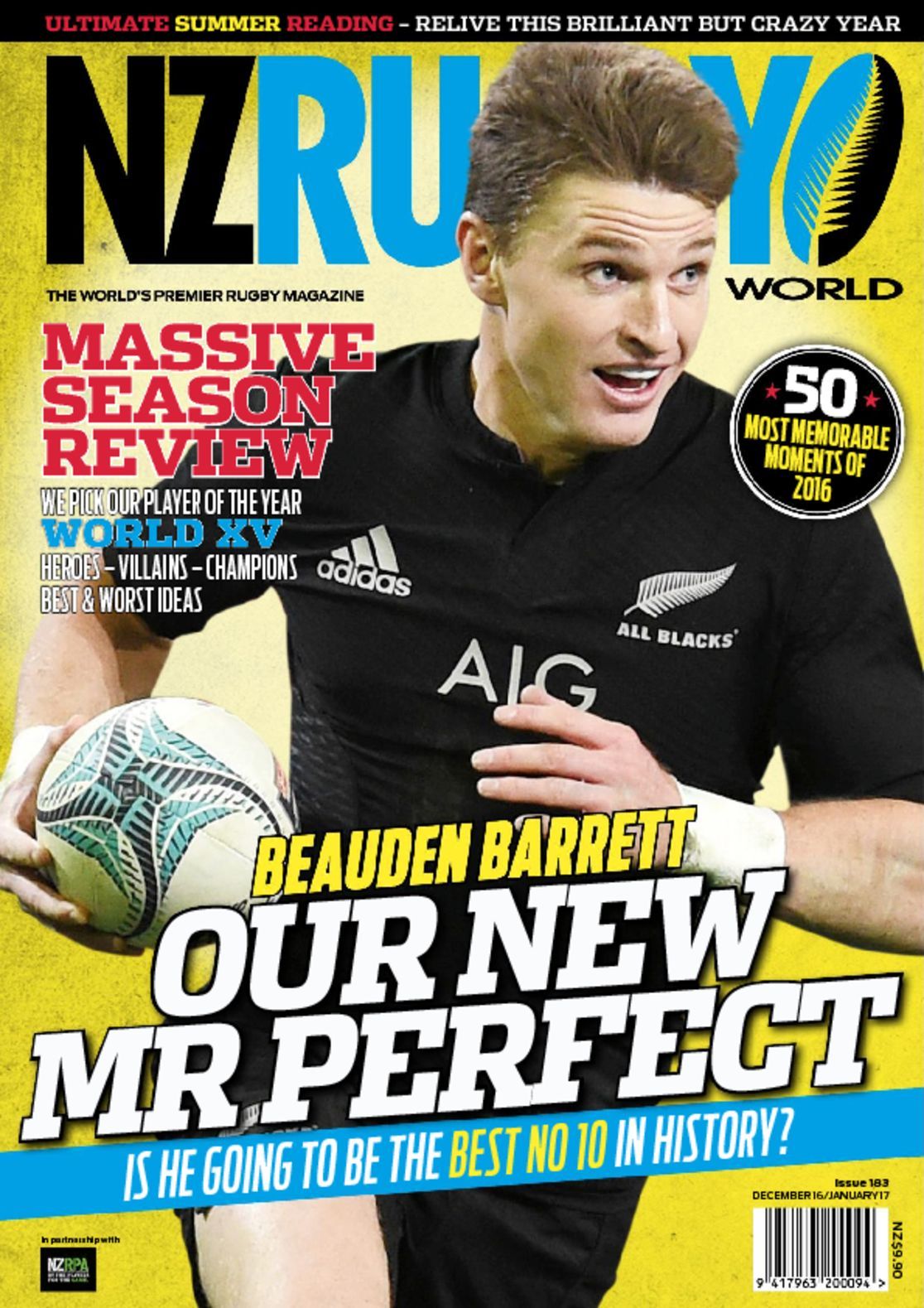 Nz Rugby World (digital) Magazine - Discountmags.com