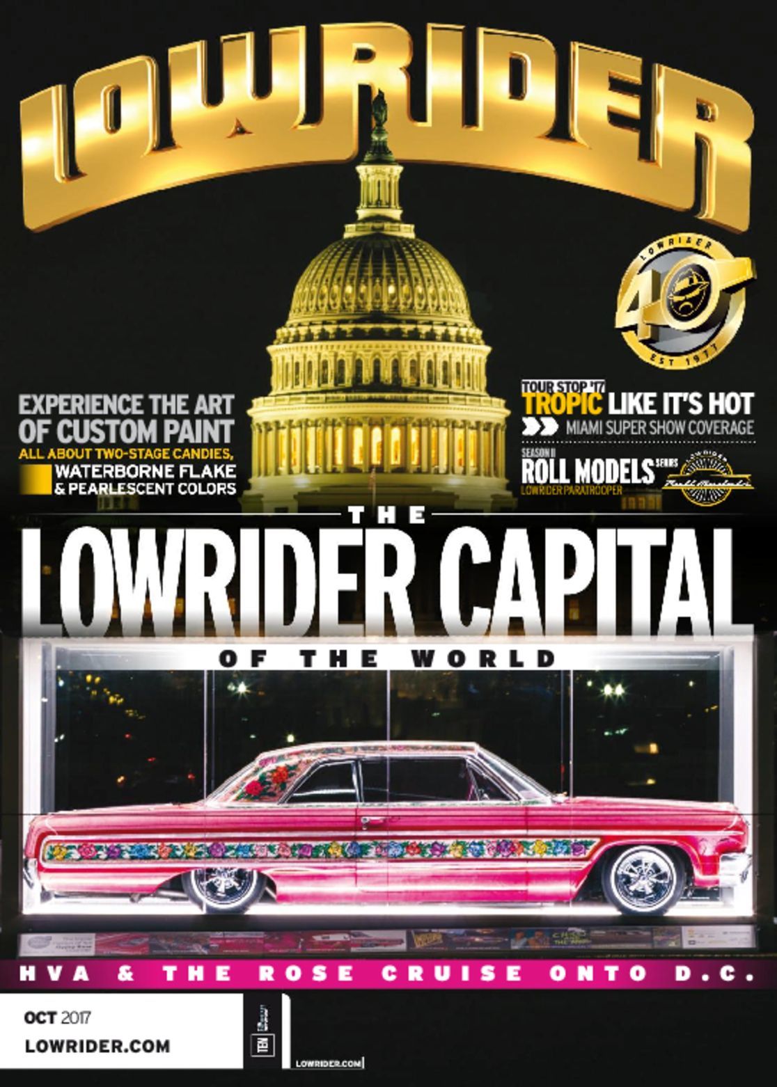 Lowrider Magazine Cover October 2017