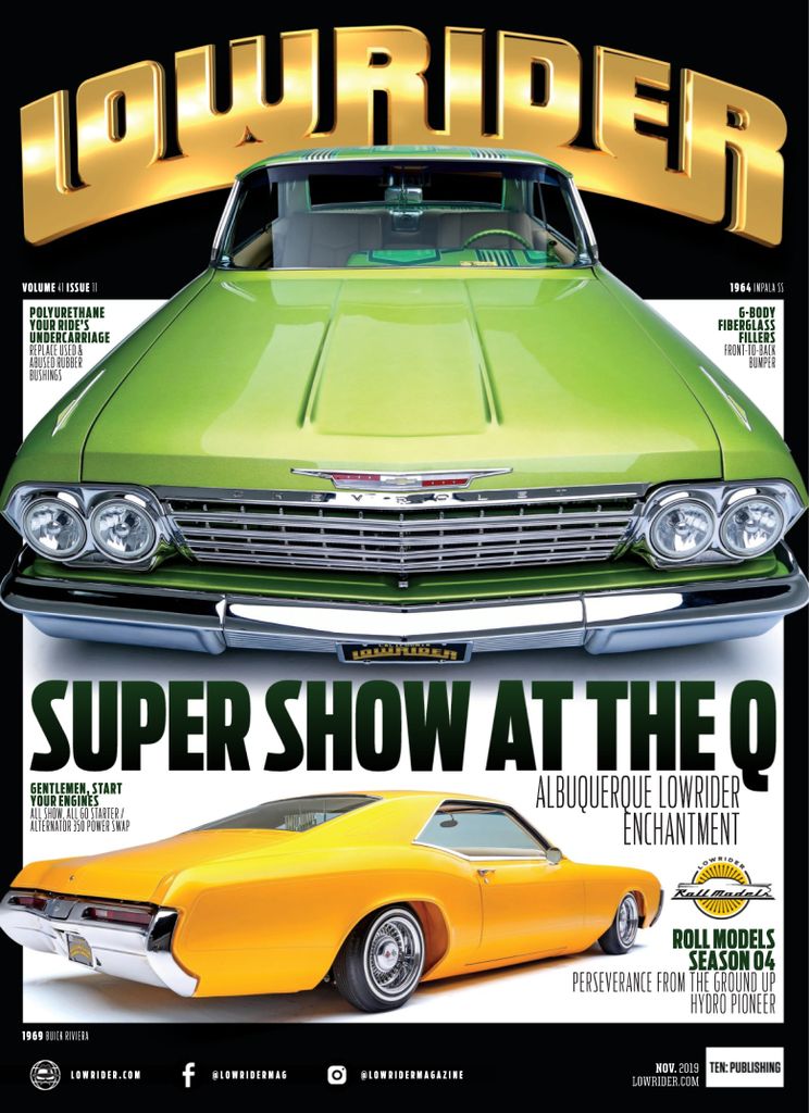 Lowrider Magazine Cover November 2019