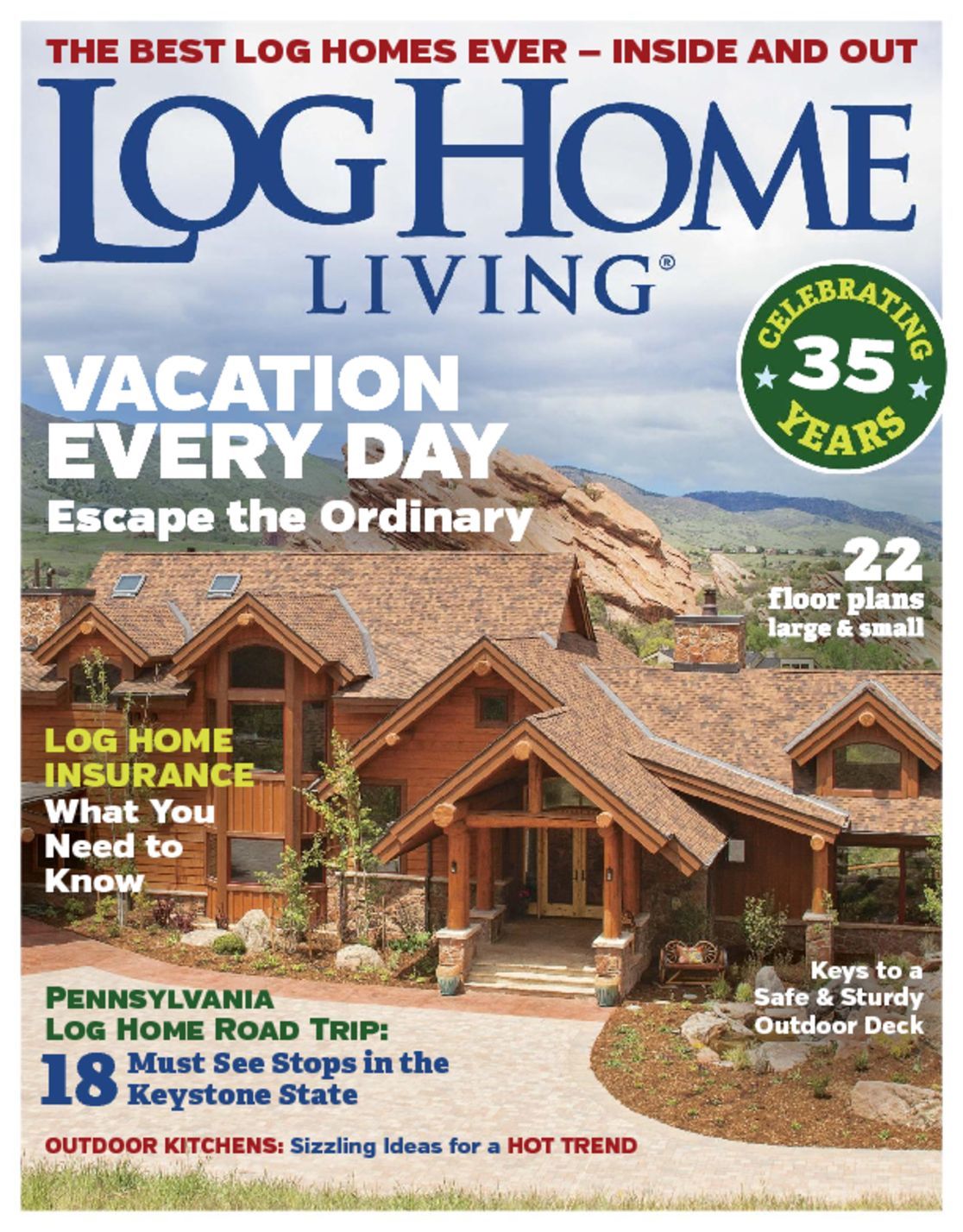 Log Home Living Magazine (Digital) - DiscountMags.com