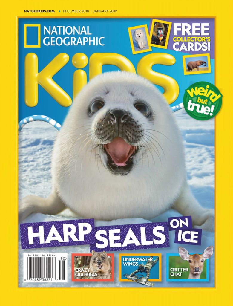 5991 National Geographic Kids Cover 2018 December 1 Issue 