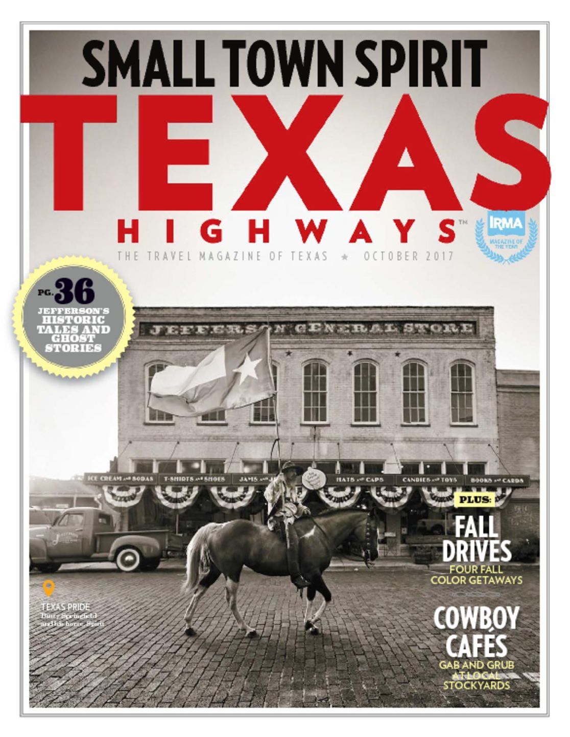 Texas Highways Magazine The Travel Magazine Of Texas DiscountMags Com   6012 Texas Highways Cover 2017 October 1 Issue 