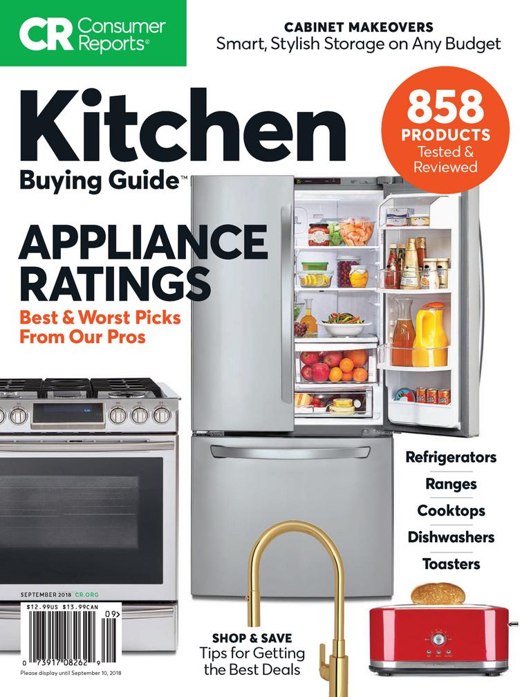 Consumer Reports Kitchen Planning And Buying Guide Magazine (Digital ...