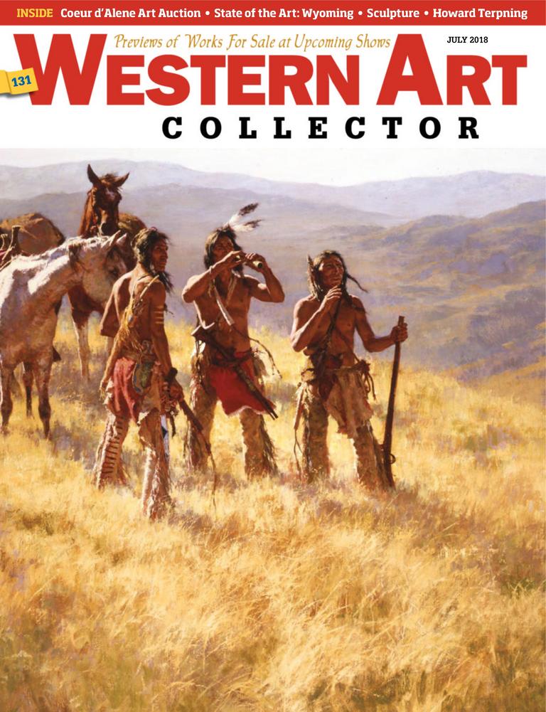 Western Art Collector Magazine Digital DiscountMags Com   64440 Western Art Collector Digital Cover 2018 July 1 Issue 