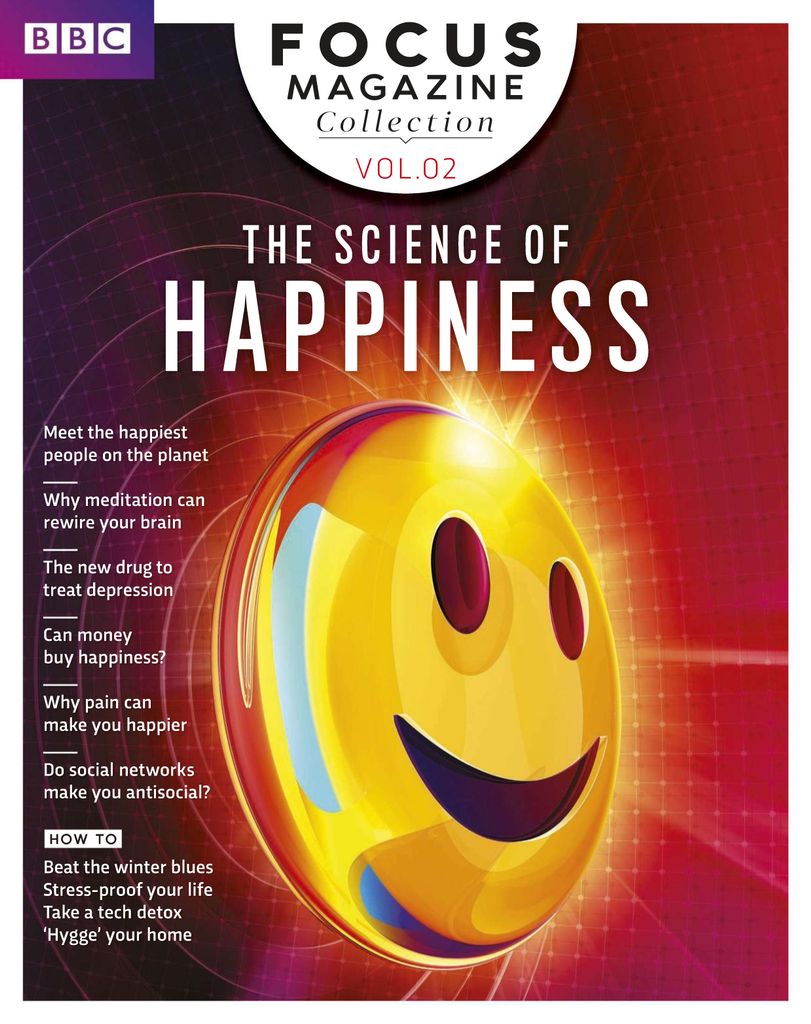 Focus mag. The Science of Happiness. Focused collection. Happiness Vol 2. Focus on Happiness.