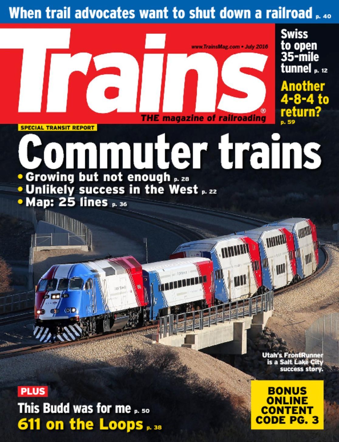 Trains Magazine - DiscountMags.com