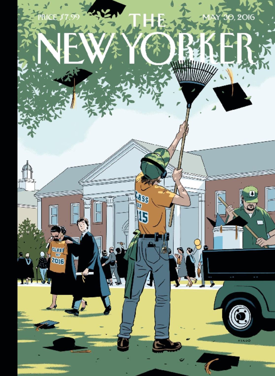 8304 The New Yorker Cover 2016 May 30 Issue 